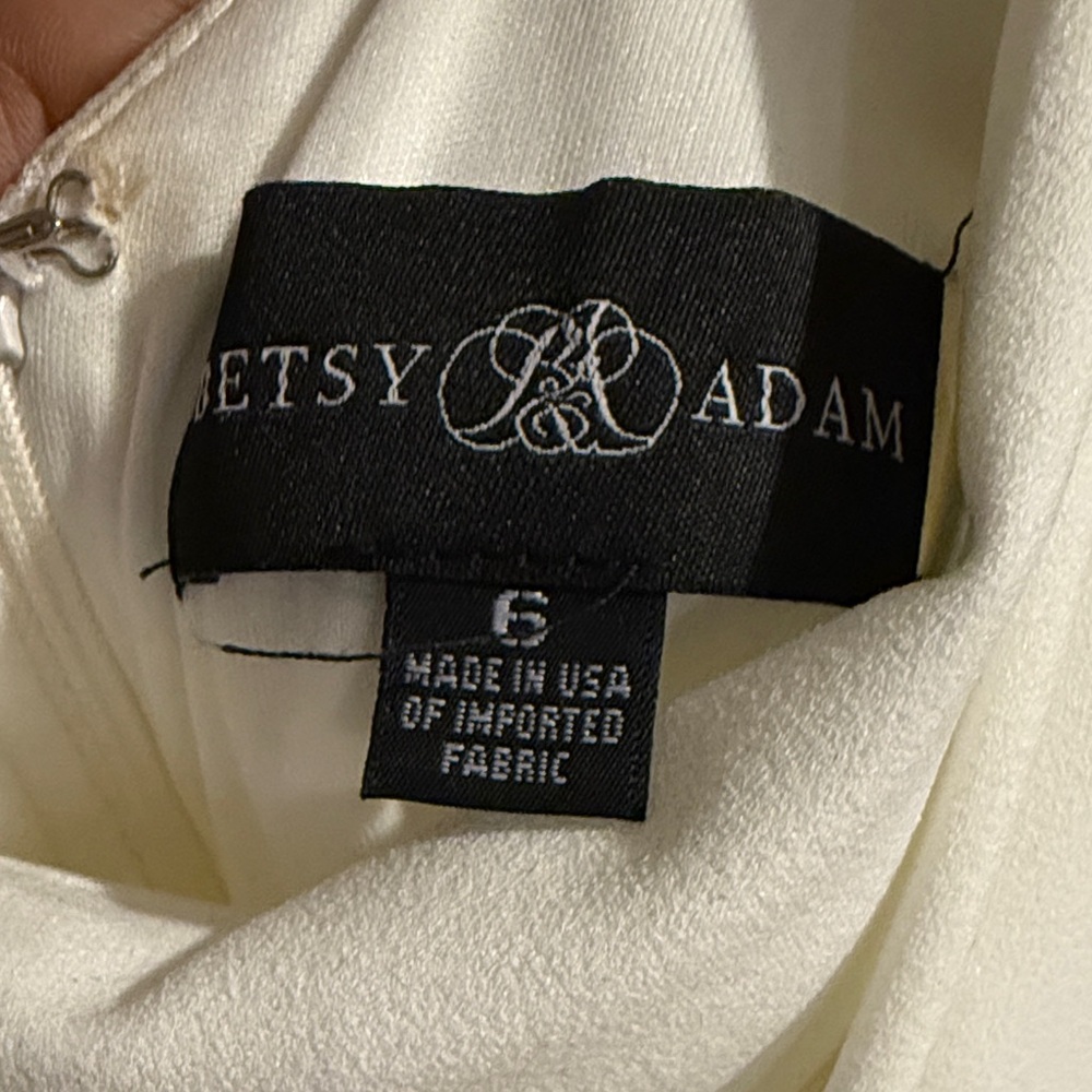 Betsy & Adam Chic Ivory Dress